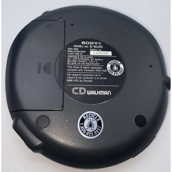 Sony D-MJ95 Portable Car CD Player Walkman G-Protection with Original Box - Picture 8 of 16